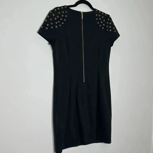 Michael Kors Black Dress with Gold Shoulder detail - Picture 6 of 7